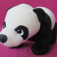 NEU: Stofftier Pandabär Plüschtier in laufender Position 22 cm Stoff Plüsch Bär