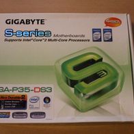 Gigabyte GA-P35-DS3 LGA 775 Mainbord + ATX Blende