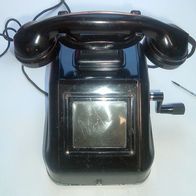 Kurbeltelefon OB33 mit Hörer aus Bakelit no PayPal