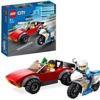 LEGO Verfolgungsjagd mit dem Polizeimotorrad (60392), City, (59 St) - NEU & OVP
