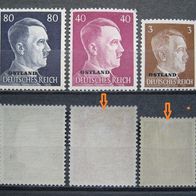 Dt. Reich Besatzung Ukraine 1942-1944 Postfrisch, Ungebraucht (W7)