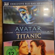 DVD 1) Avatar 2) Titanic ( 2 Filme)