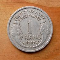 1 Franc 1947 B Frankreich