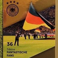 WM 2022 Sammelalbum - Goldene Fankarte 36 REWE neuwertig