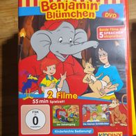 DVD -Benjamin Blümchen 1) Der Geheimgang 2) Die kleinen Schildkröten