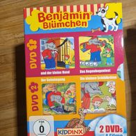 DVD -Benjamin Blümchen (2 DVD´s = 4 Filme