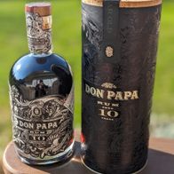 Don Papa Rum 10 Jahre 43% vol 0,7L Korkdeckel