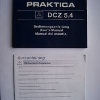 Praktica DCZ 5.4 5MP Digital Kamera - Bedienungsanleitung - Pentacon Dresden