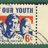 USA 1968 Mi.947 Helft unsere Jugend