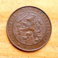 2 1/2 Cent 1906 Niederlande