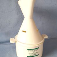 Inhalator 3 teilig Kunststoff weiß