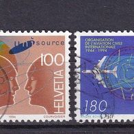 Schweiz MiNr. 1518-1519 gestempelt M€ 3,50 #G108f