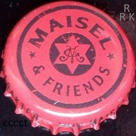 Maisel & Friends craft Bier Brauerei Kronkorken Kronenkorken in rot von 2016, benutzt