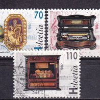 Schweiz MiNr. 1585-1587 gestempelt M€ 3,70 #G117b