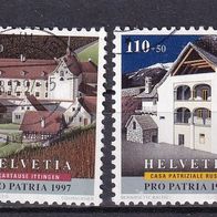 Schweiz MiNr. 1613-1614 gestempelt M€ 4,00 #G122a