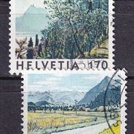 Schweiz MiNr. 1656-1657 gestempelt M€ 2,50 #G126a