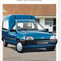 Ford Fiesta Courier ( Deutschland ) 1993/08 , 10 Seiten