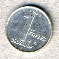 Belgien 1 Franc 1998 Belgique