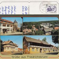 AK Friedrichsbrunn Harz Mehrbildkarte in Farbe von 1992