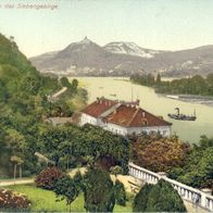 Ansichtskarte Remagen-Rolandseck u. das Siebengebirge - Panorama mit Drachenfels