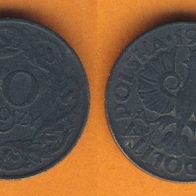 Polen 10 Groszy 1923 (Zink)