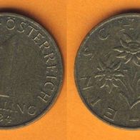 Österreich 1 Schilling 1984