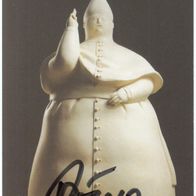 Fernando Botero (1937-2023) - orig. sign. Kunst-AK (6919)