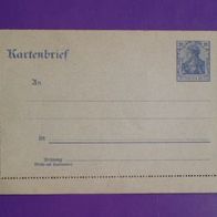 5 Stück Kartenbrief 20 Pfennig Germania neu