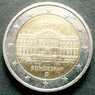 2 Euro - BRD - 2019 - D (Bundesrat)