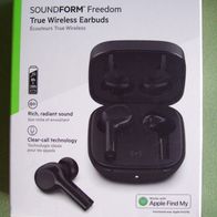 Belkin SoundForm Freedom True Wireless Kopfhörer m. Mikrofon + Etui Ohrhörer