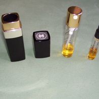 Flakon Chanel No 5 Parfum Refill Spray v. 7,5ml noch ein Rest + Probeflasche