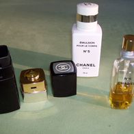 Chanel No.5 EDT Eau de Toilette Refillable Spray <50ml + Emulsion Lotion benutzt