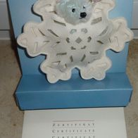 Steiff Teddybär Christmas Snowflake Ornament 2003
