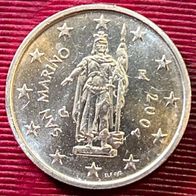 2 Cent Münze San Marino 2004 Unzirkuliert, aus Originalrolle