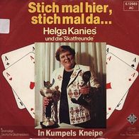 7"KANIES, Helga · Stich mal hier, stich mal da... (RAR 1981)