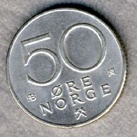 Norwegen 50 Öre 1978