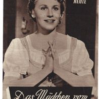 Filmprogramm WPVH Nr. 394 Das Mädchen vom Pfarrhof Waltraut Haas 4 Seiten
