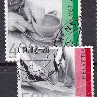 Schweiz MiNr. 2208-2209 kpl. gestempelt M€ 16,00 #G175b