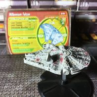 Star Wars Miniatures, Starship Battles, #07 Millenium Falcon (mit Karte)