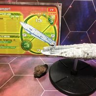 Star Wars Miniatures, Starship Battles, #10 Rebel Transport (mit Karte)