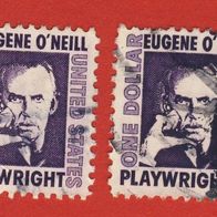 USA 1967 Mi. 934 A. Bedeutende Amerikaner verschieden Farben. gest.