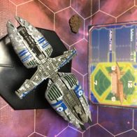 Star Wars Miniatures, Starship Battles, #32 Banking Clan Frigate (mit Karte)
