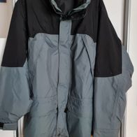 Jacke grau schwarz integrierte Fleecejacke. 48 Marke Icepeak