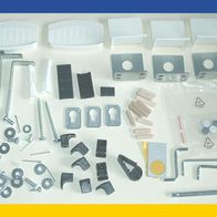 div. Montage-Kleinteile und Werkzeug von Ikea