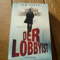 Buch, Der Lobbyist von Jan Faber, Thriller
