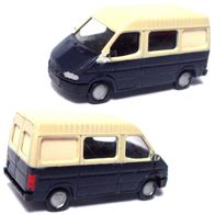 Ford Transit IV ´95 - ´00, Kombi, beige-blau, gesupert, Ep5, Rietze, Spur N 1:160