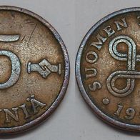 Finnland 5 Penniä 1963 ## Li11