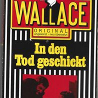 Scherz Taschenkrimi " In den Tod geschickt " von Edgar Wallace