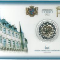 2 Euro Luxemburg 2022 Coincard " Hochzeit "