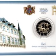 2 Euro Luxemburg 2024 Coincard " Grand-Duc Guillaume II "